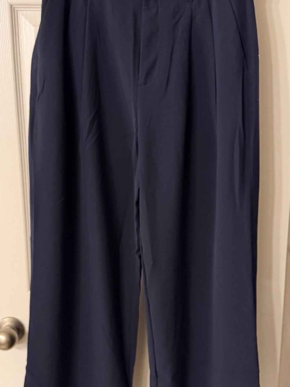 Gap Women’s Curvy 365 High Rise Wide Leg Trouser Navy
